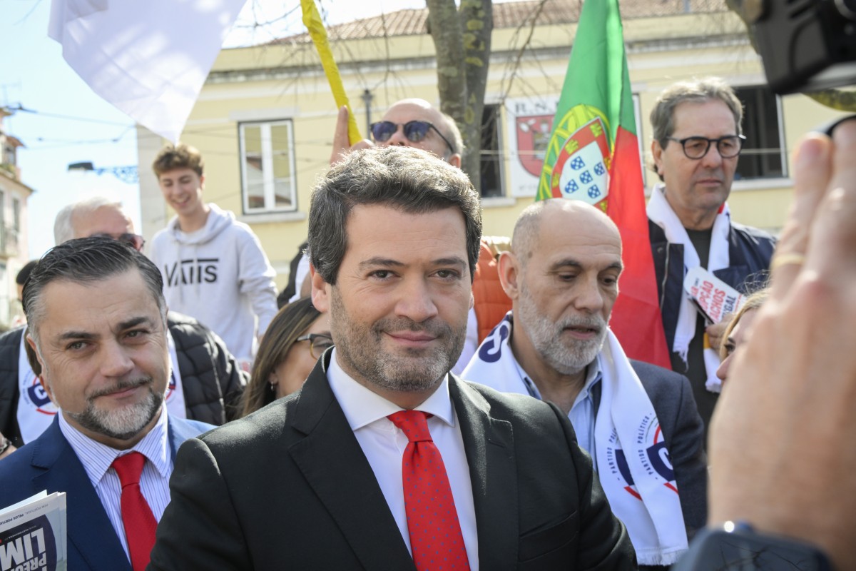 André Ventura, líder do Chega Eleições legislativas 2024
