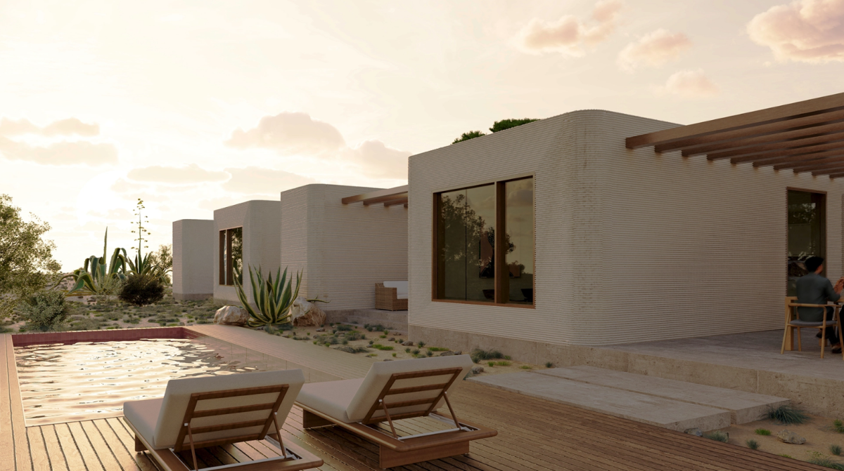 3D-Haus in Comporta 3D-gedruckte Häuser in Portugal