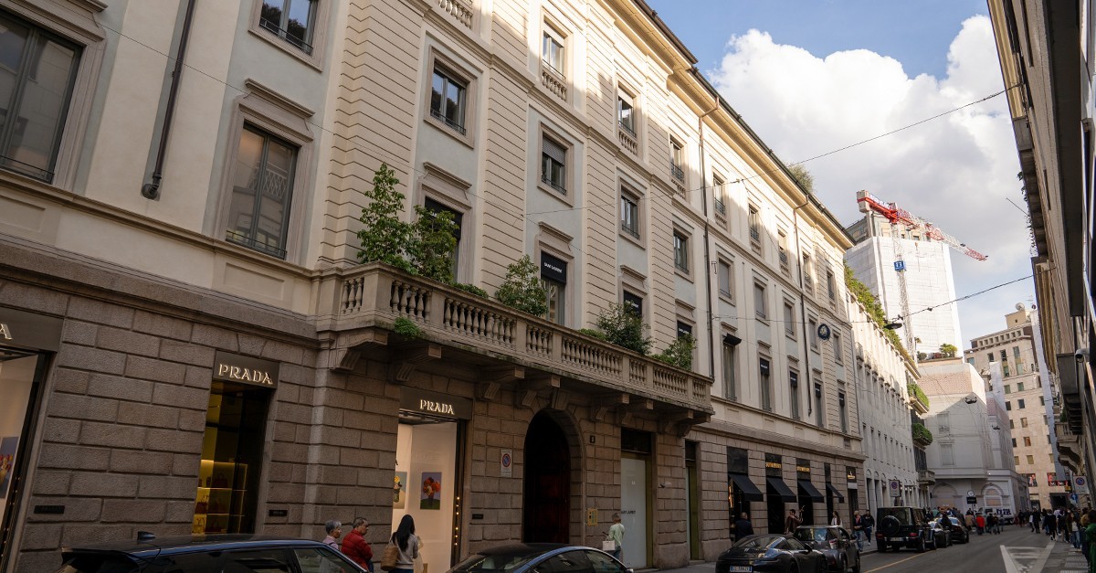 Edifício histórico em Milão