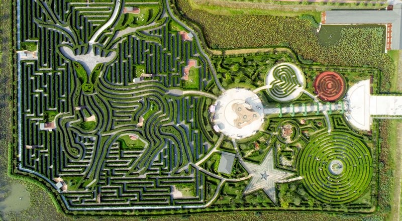 maior labirinto da China