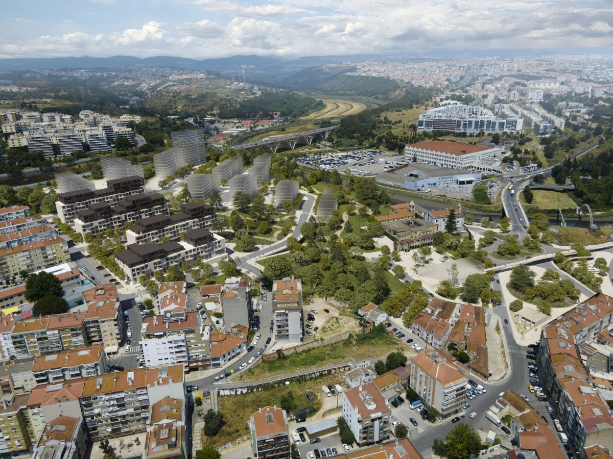 Construção de casas novas em Portugal