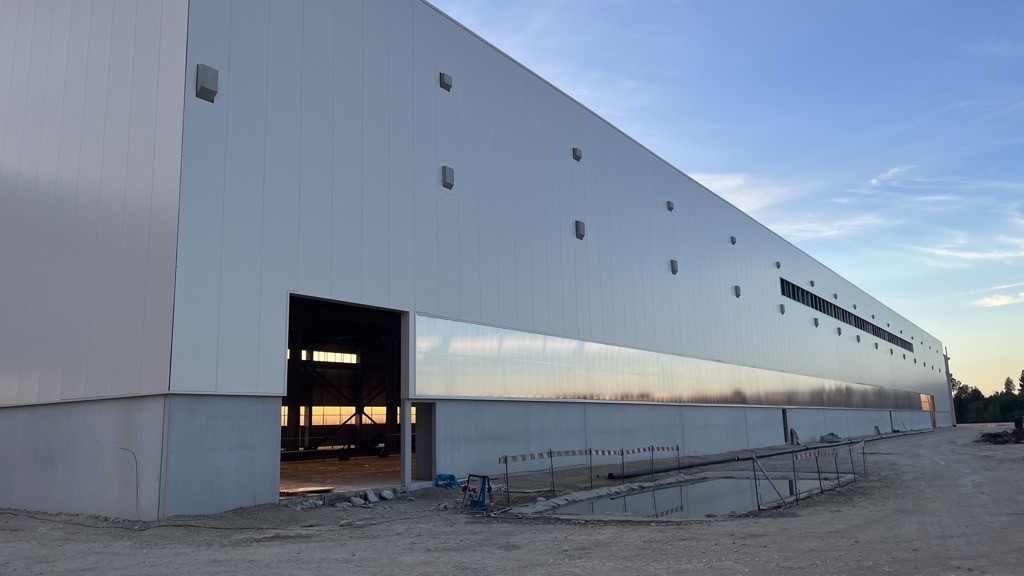 Construção de casas industrial