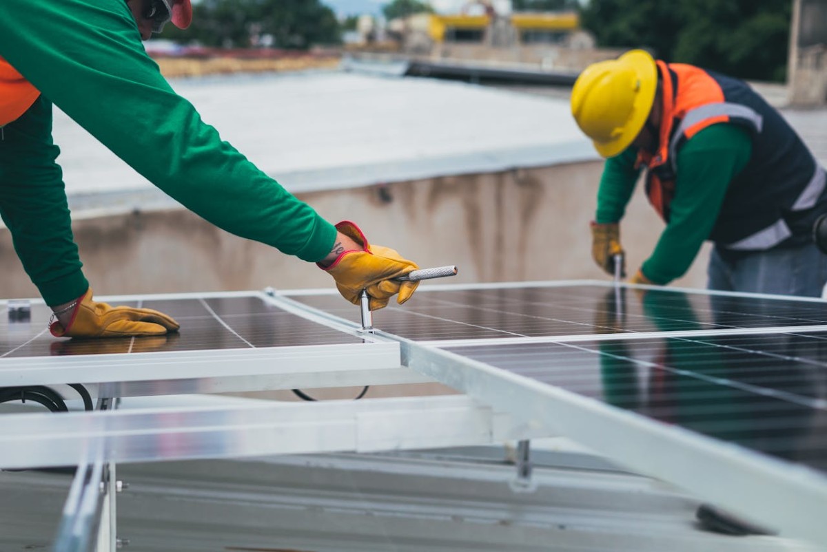Painéis solares em casa