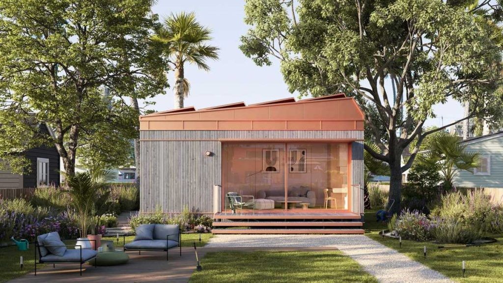 minicasa pré-fabricada