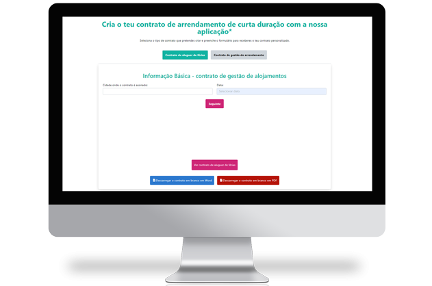 Herramienta de generacion contrato de alquiler vacacional