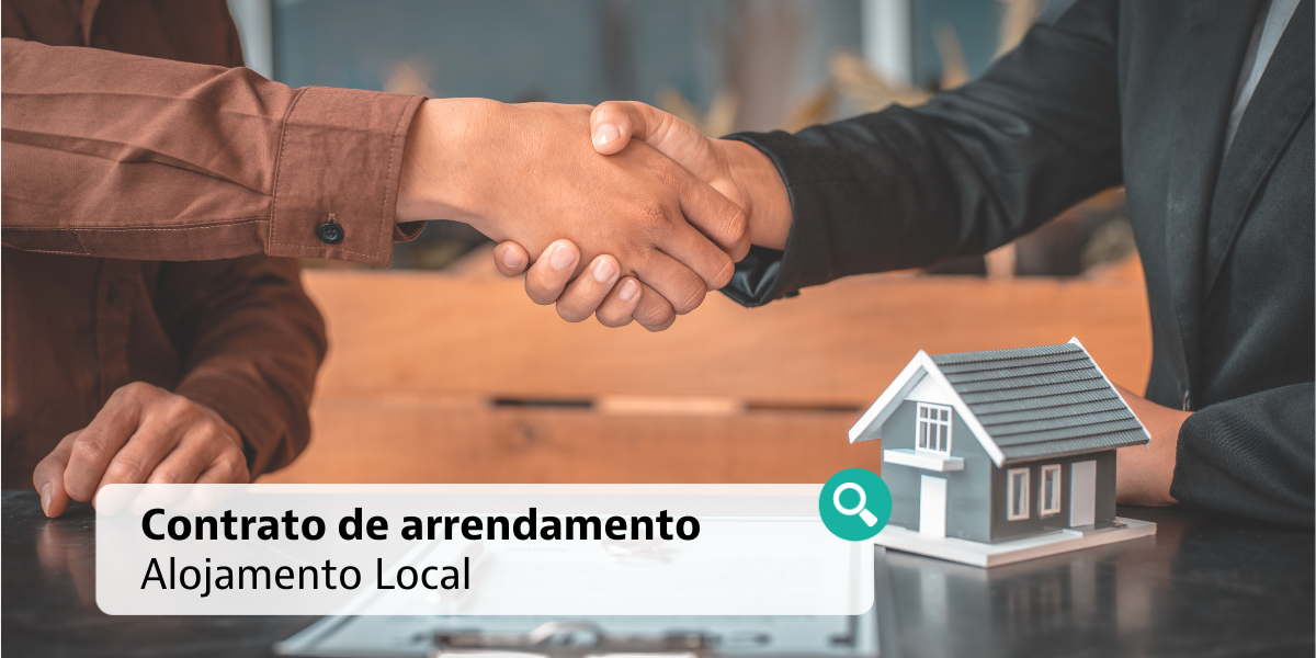 Contrato arrendamento de curta duração para AL