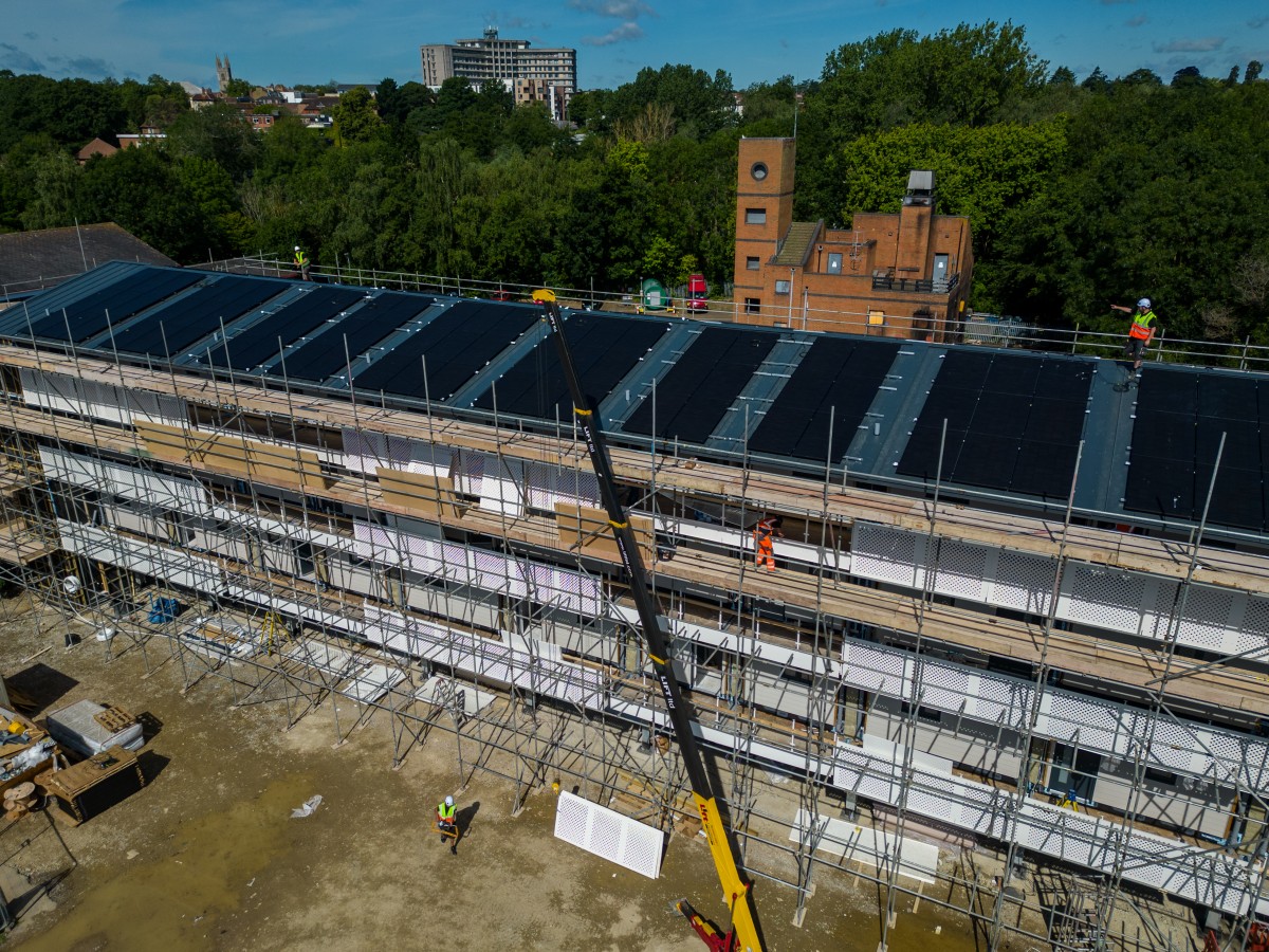 construção de casas Reino Unido
