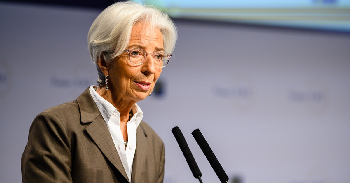 Christine Lagarde, presidente do BCE Juros do BCE