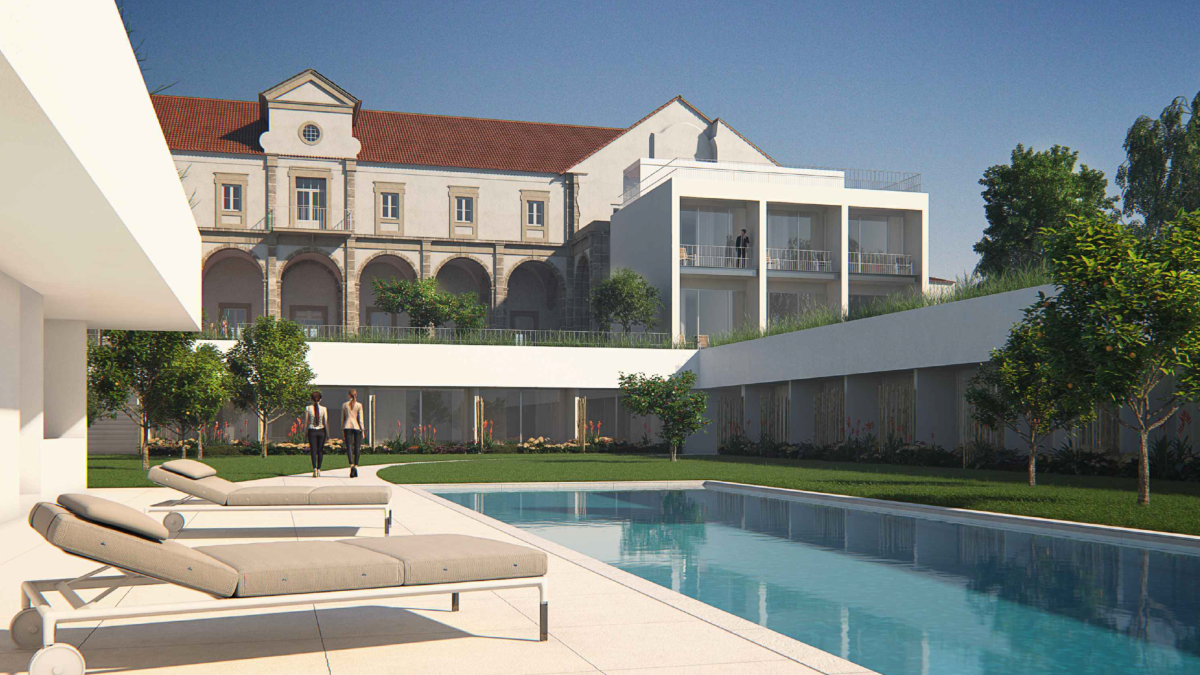 Construção de hotéis