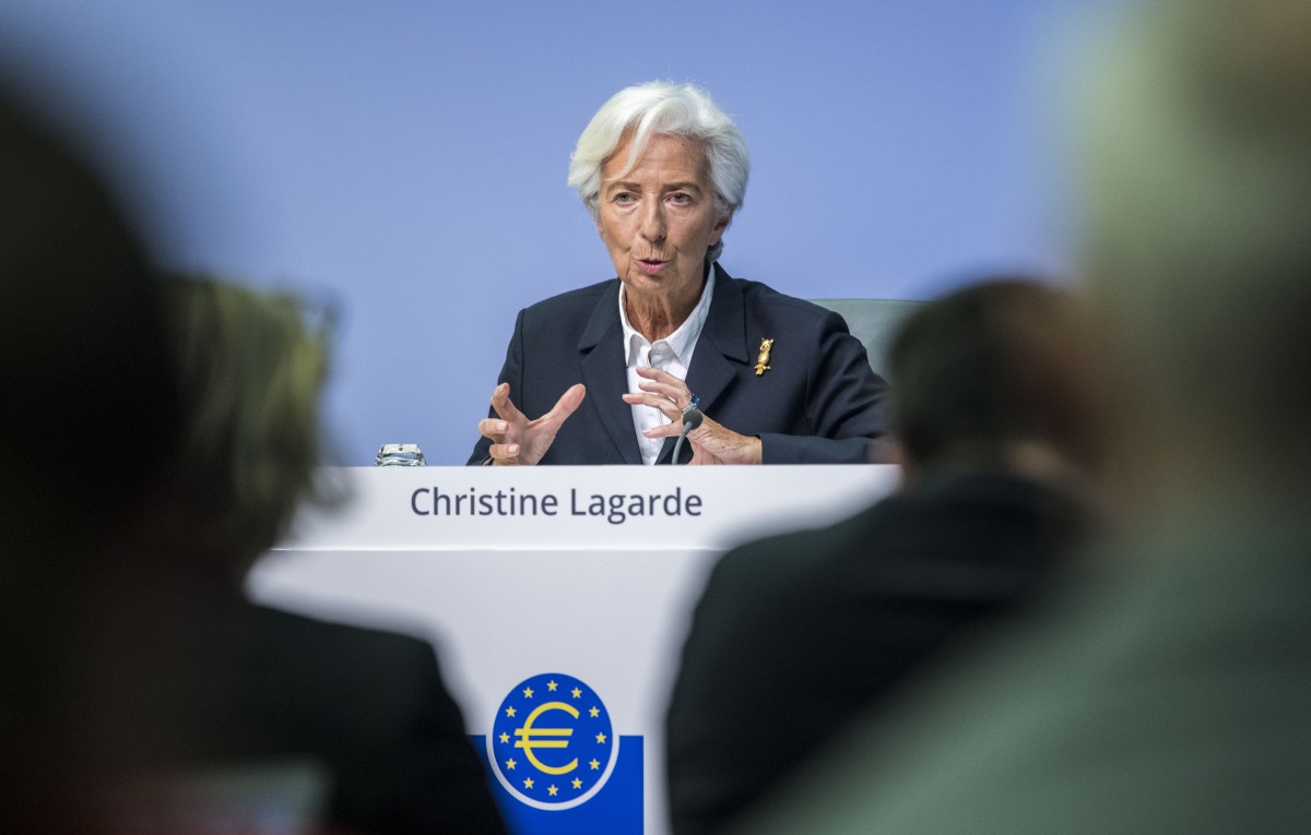 Christine Lagarde, presidente do BCE Juros na Europa