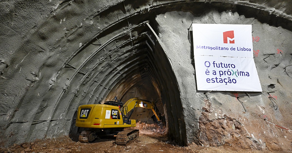 Obras do Metro em Lisboa