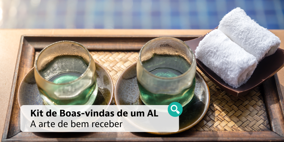 Kit de boas-vindas para alojamento local