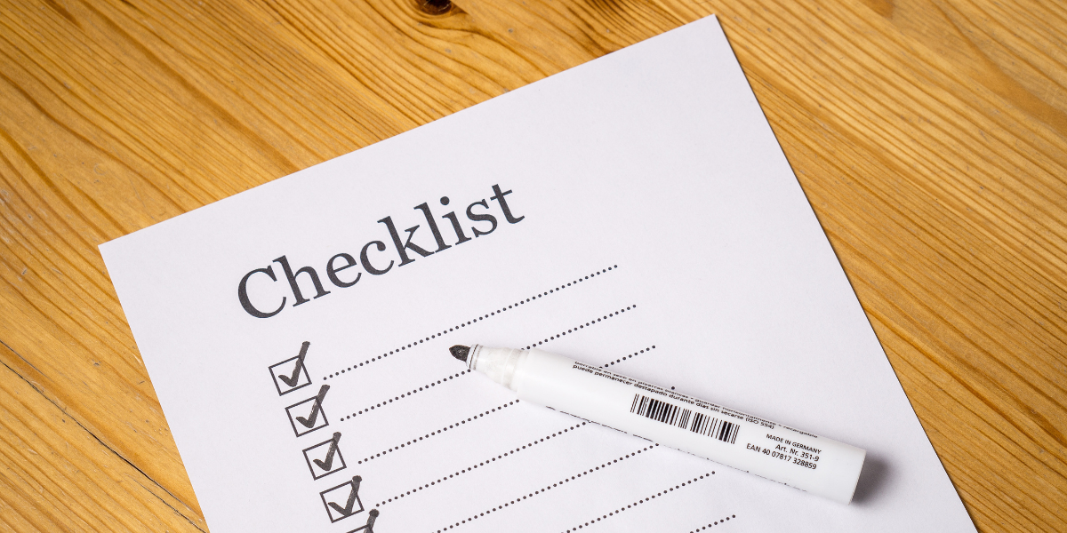 Check List para requisitos em Alojamento Local