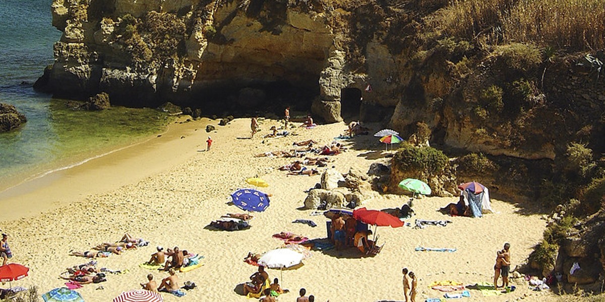 Praia dos estudantes