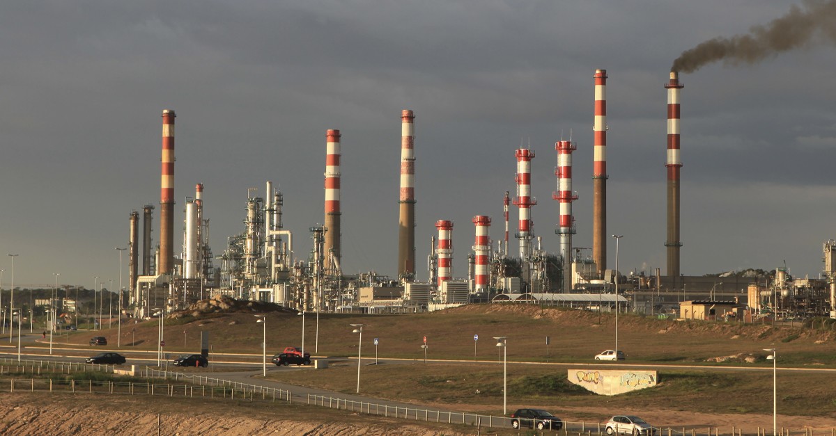 Terrenos da refinaria de Matosinhos