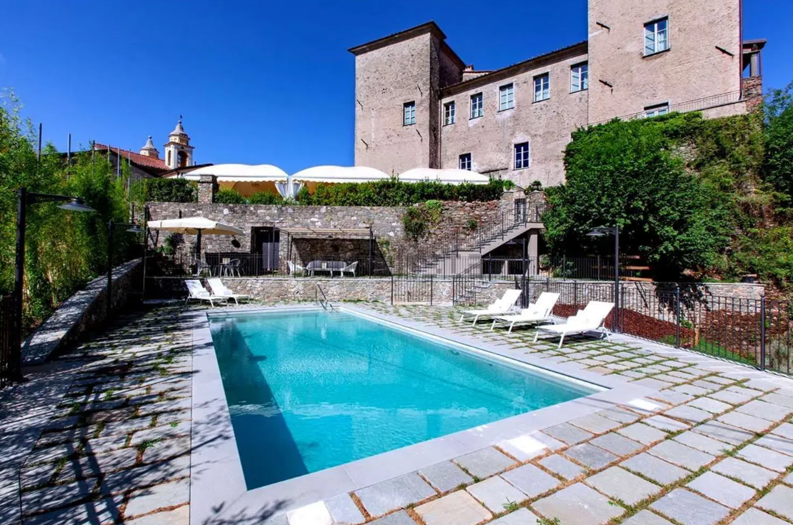 castelo em Lunigiana 