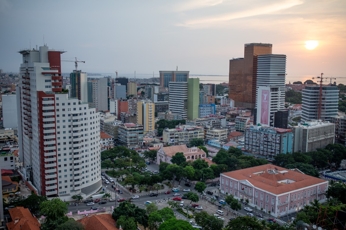 Vista panorâmica de Luanda