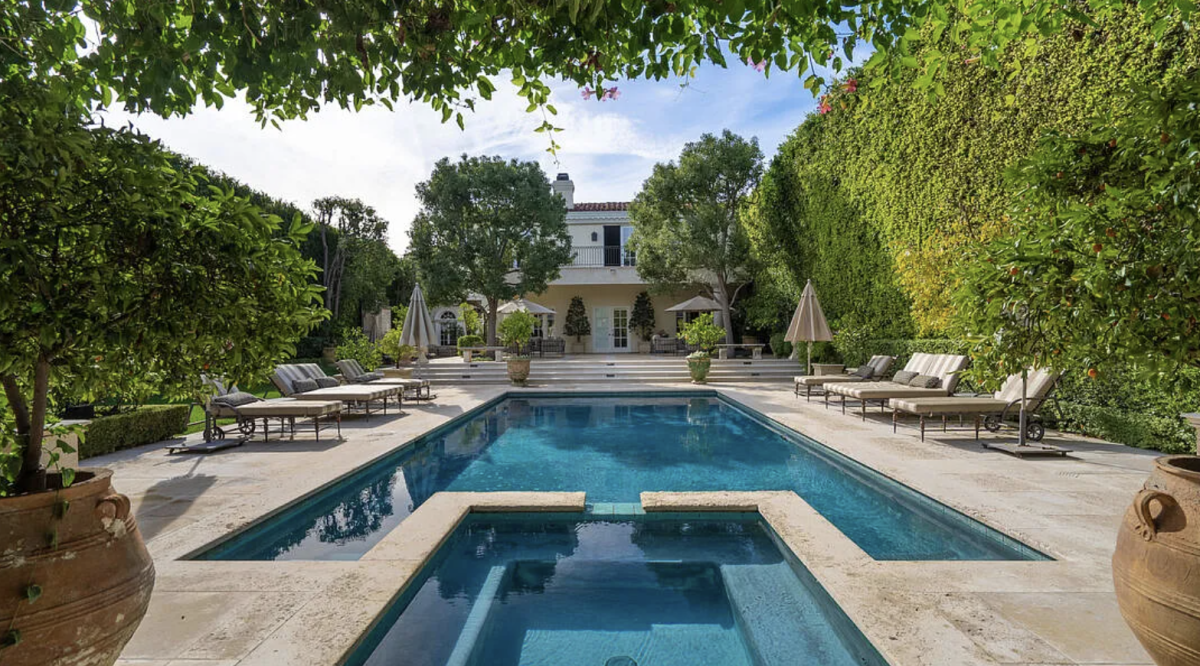 a casa de Lyle e Erik Menendez em Beverly Hills