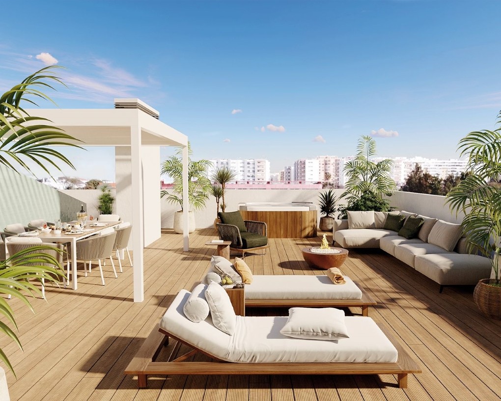 Casas novas à venda com terraço