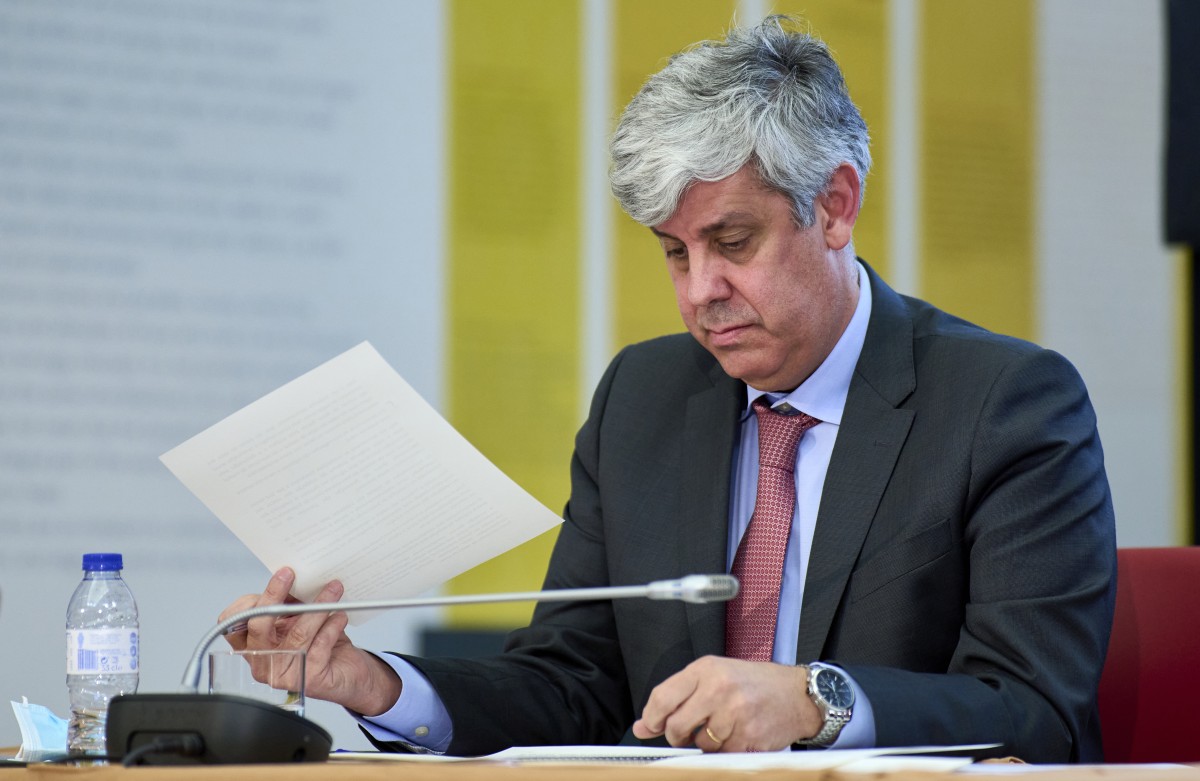 Mário Centeno, governador do Banco de Portugal Riscos para os bancos