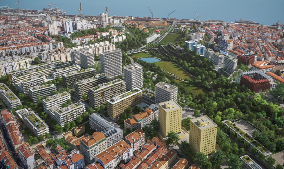 Vale de Santo António em Lisboa