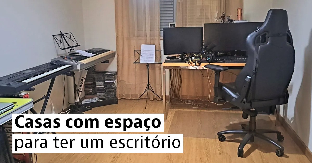 Casas à venda com escritório