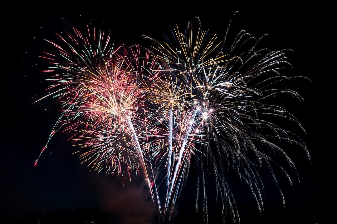 fogo de artifício