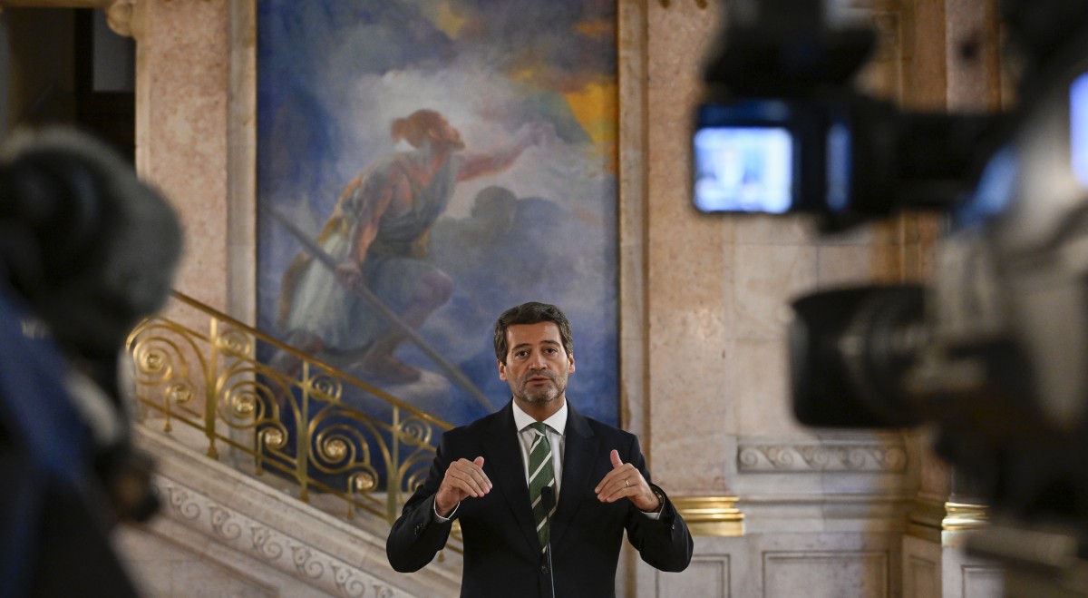 André Ventura, líder do Chega Investimento em habitação
