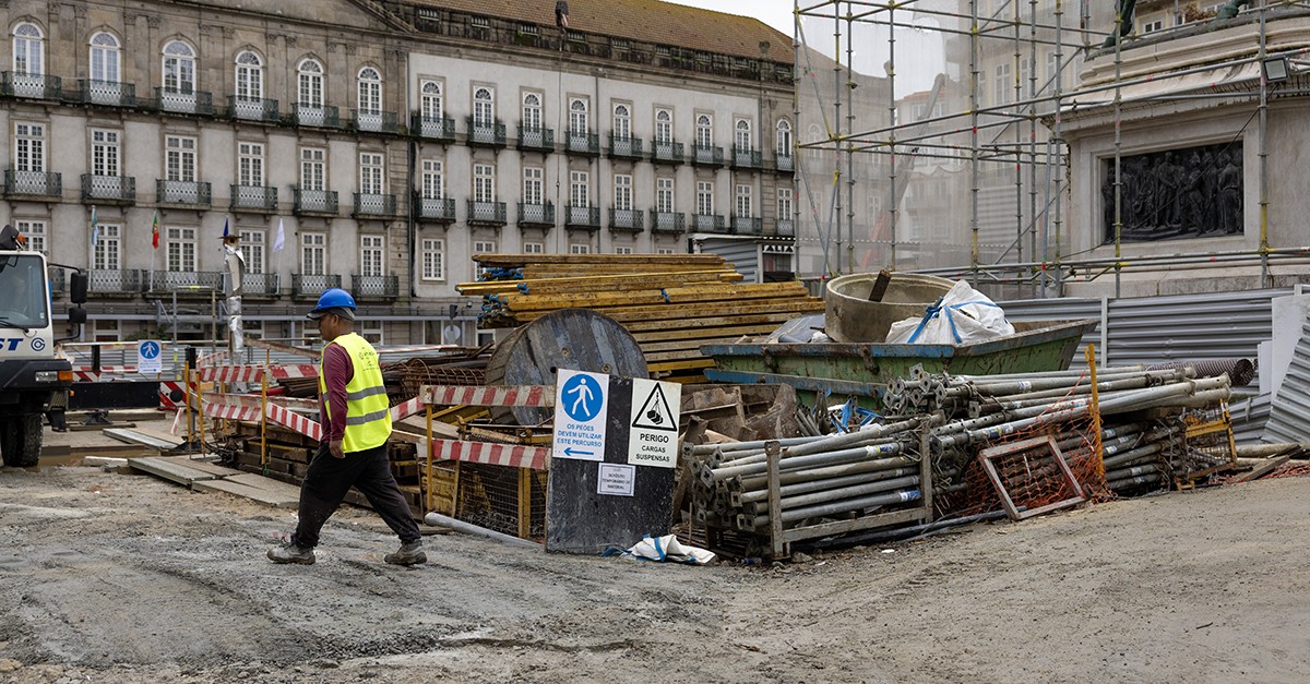 Falta de mão de obra na construção em Portugal