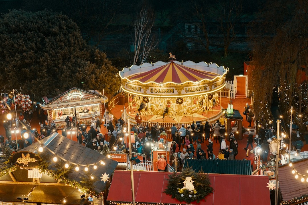 Mercado de Natal de Edimburgo