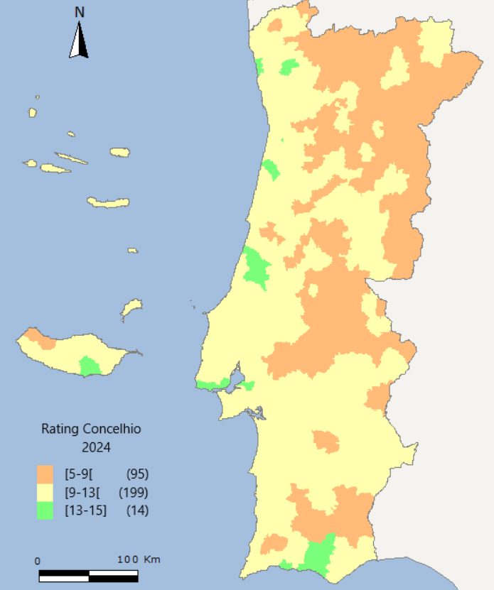Melhores concelhos portugueses