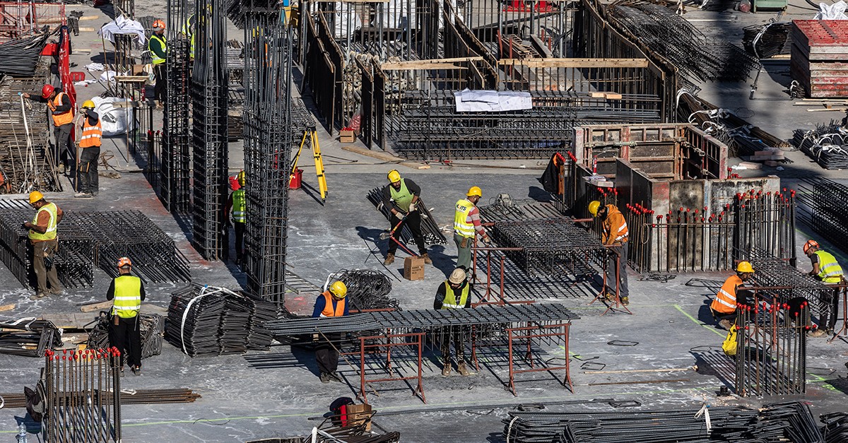 Salários no imobiliário e construção