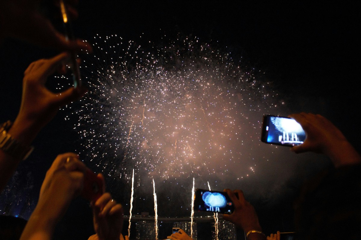 fogo de artifício