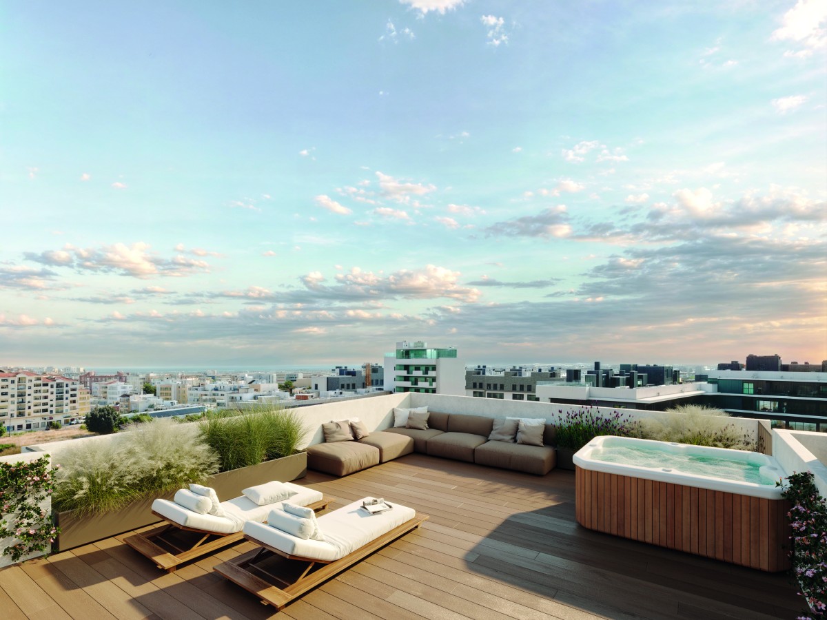 Des maisons neuves et luxueuses