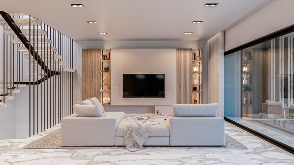 Sala de estar elegante