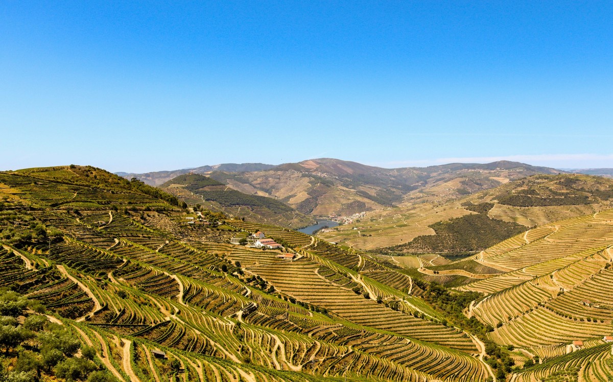 Mappa della valle del Douro