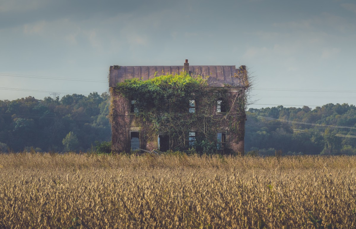 casa em ruínas