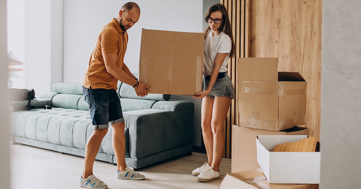 Viver em casas mais pequenas