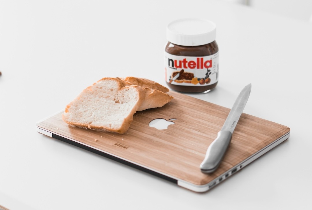 Nutella com pão