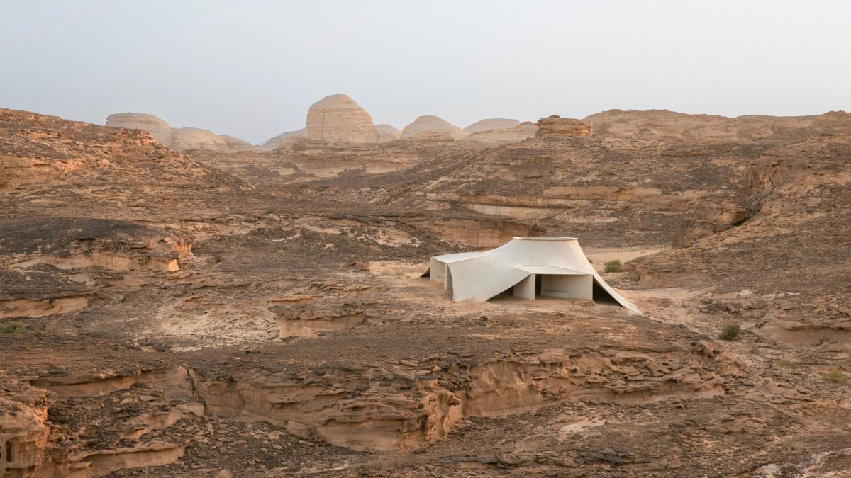 Miradouros nos deserto de AlUla