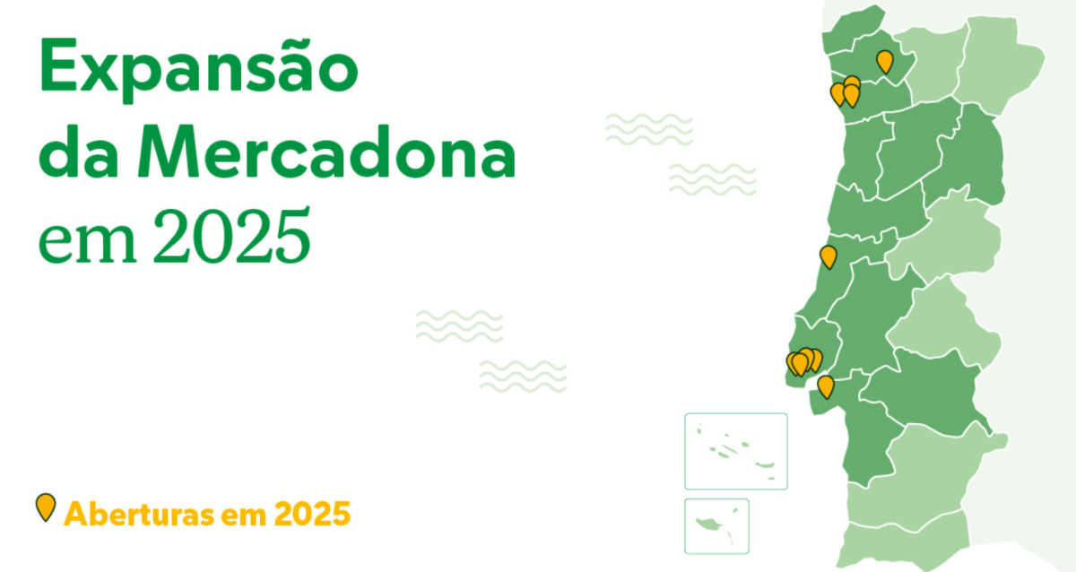 Mercadona a crescer em Portugal