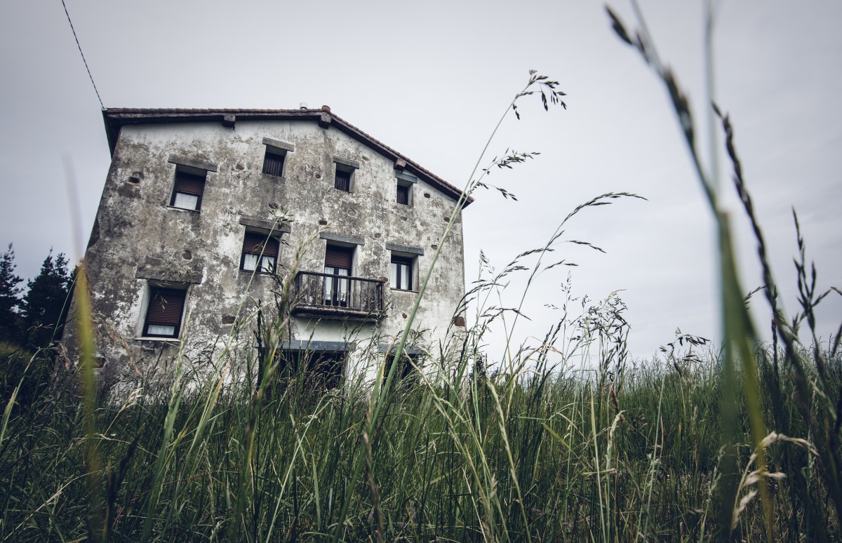 casas em ruinas