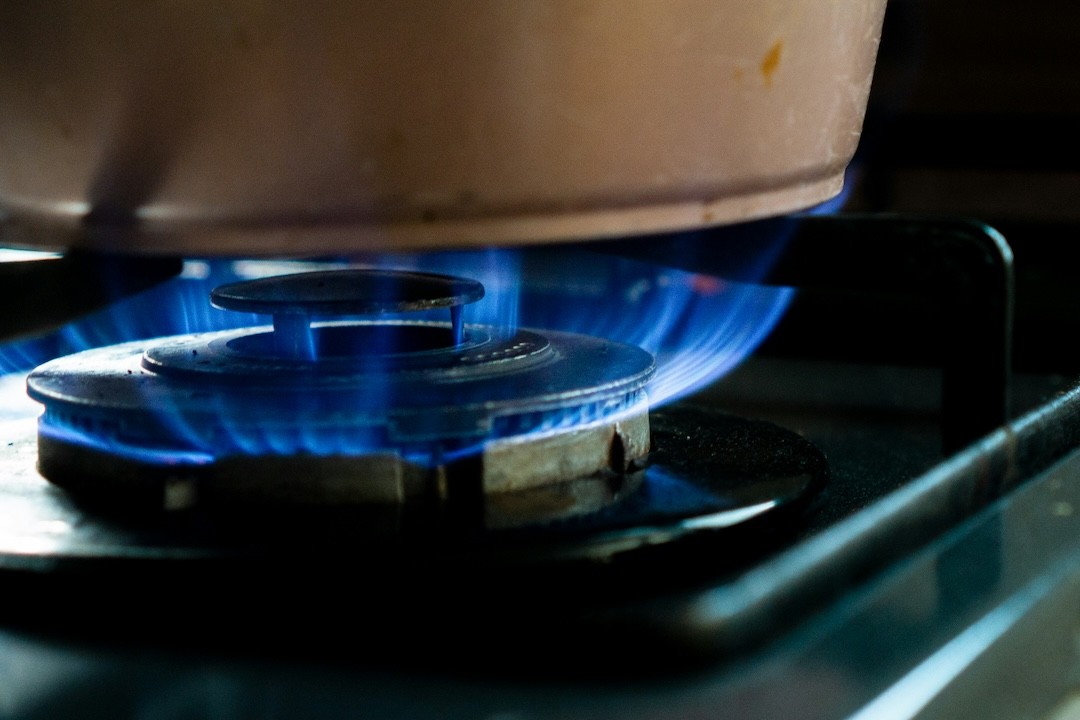 fogão a gás natural