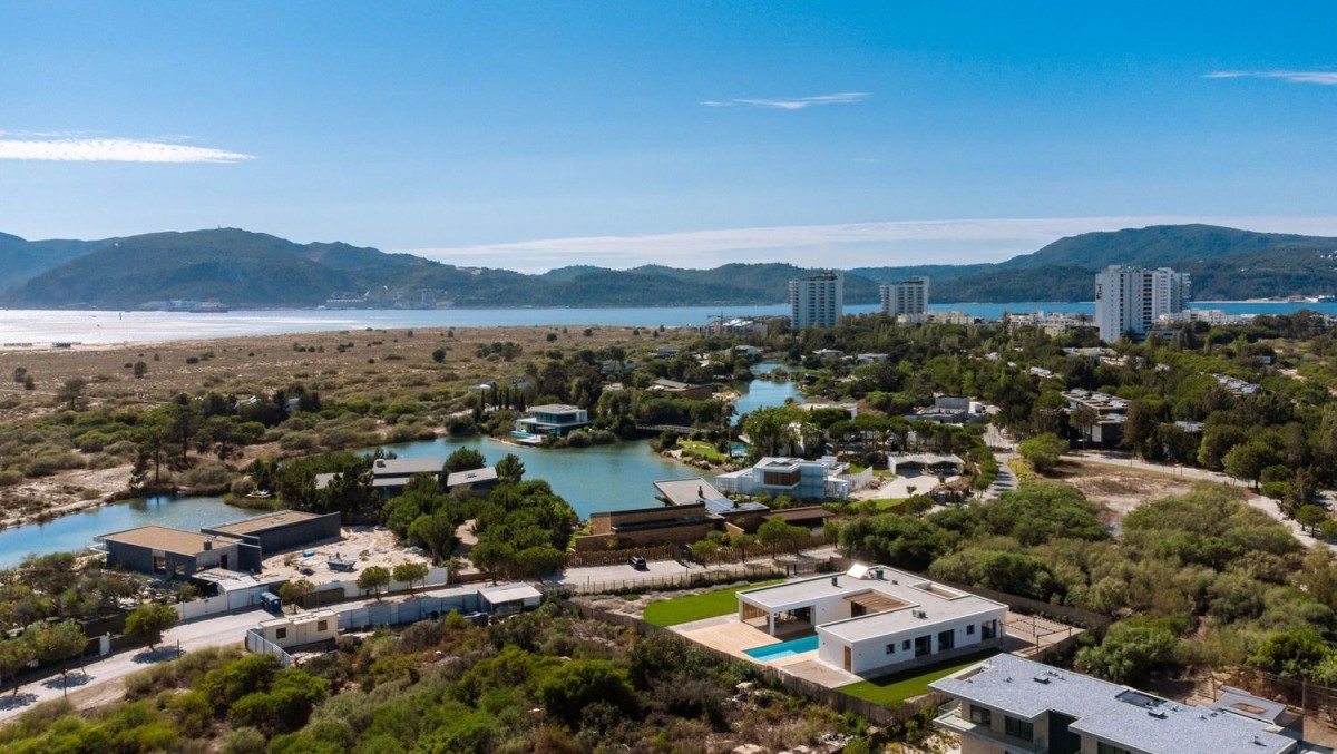 Beachfront location