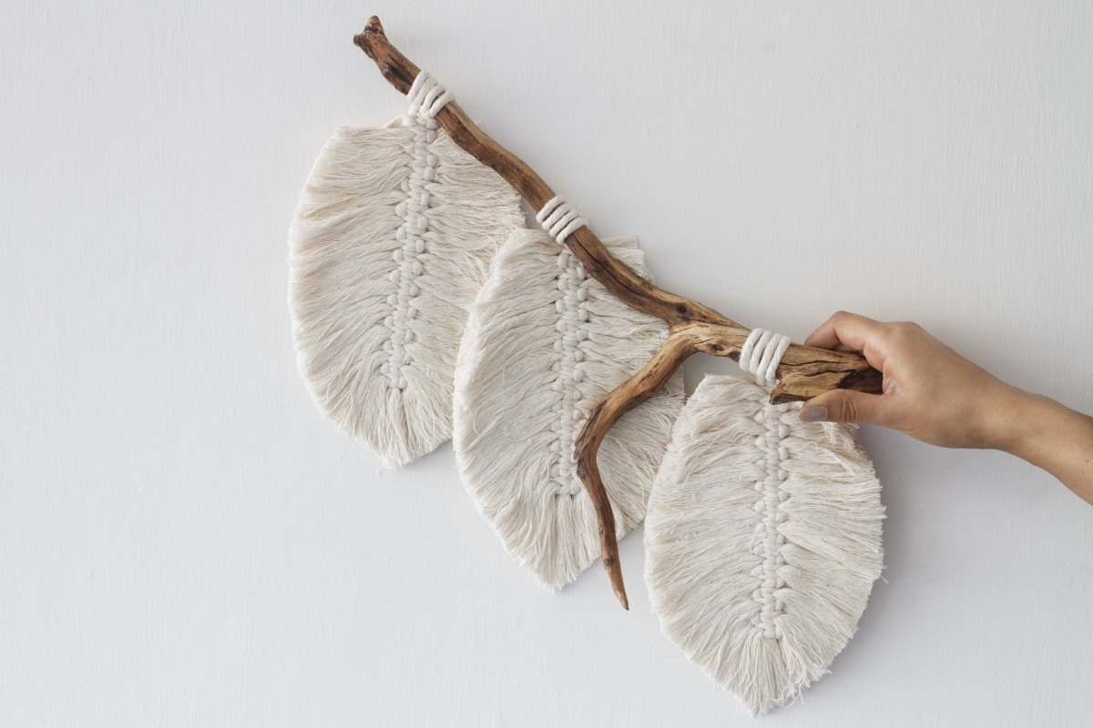 Usar macramé na decoração