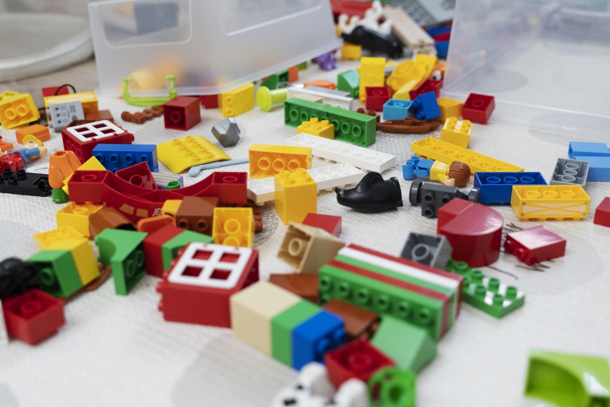 Construir casa com legos