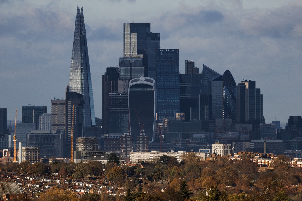 Centro financeiro de Londres