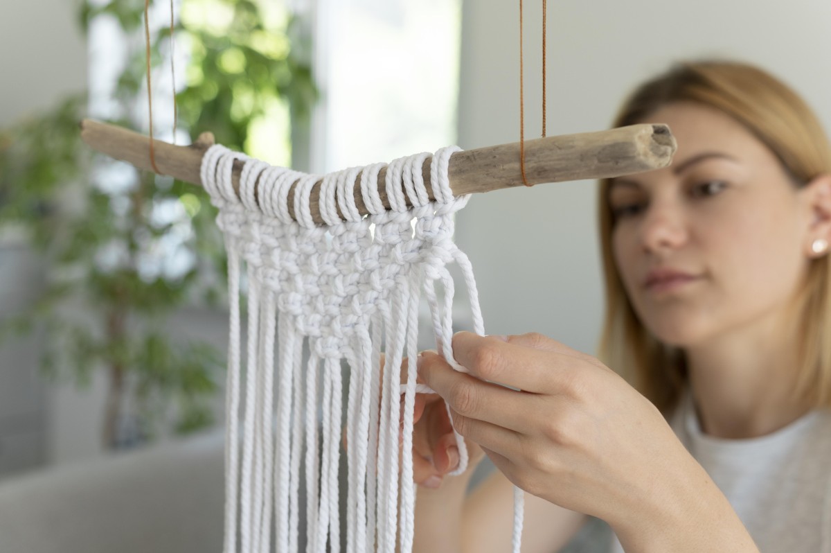 Fazer macramé passo a passo
