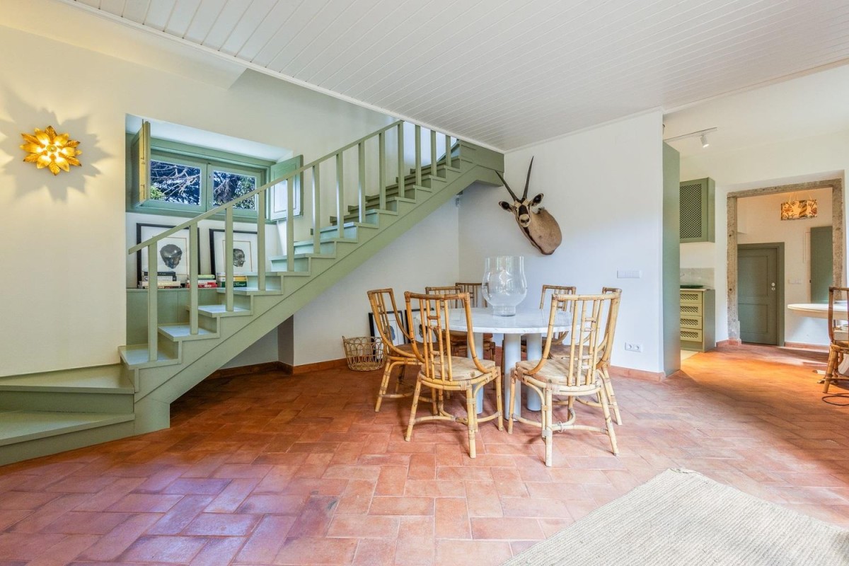 Inside the guest house