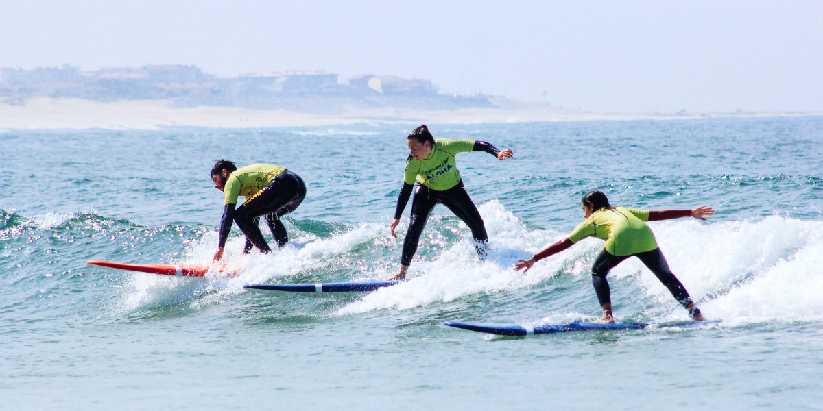 Surfing in Portugal